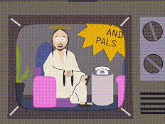 Jézus és a haverok a South Parkban