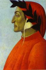 Botticelli Dante portréja (készült 1495 körül)
