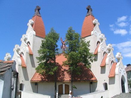Makovecz templom Csikszeredban
// Fot: Szeifried Adl, (c) 1999-2024 Index.hu