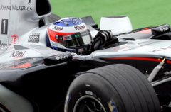 Raikkönen a héten Olaszországban tesztelte a McLarent