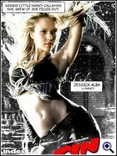 Jessica Alba a Sin City plakátján