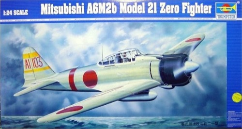 Mitsubishi Zero vadászgép modellje. Forrás: Mr Models