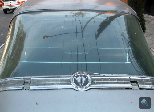 Plymouth Barracuda hatalmas hátsó ablaka