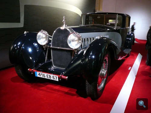 Bugatti Royale a Bécsi Műszaki Múzeum Chromjuwelen - Autos mit Geschichte kiállításán. Fotó: Bpower
