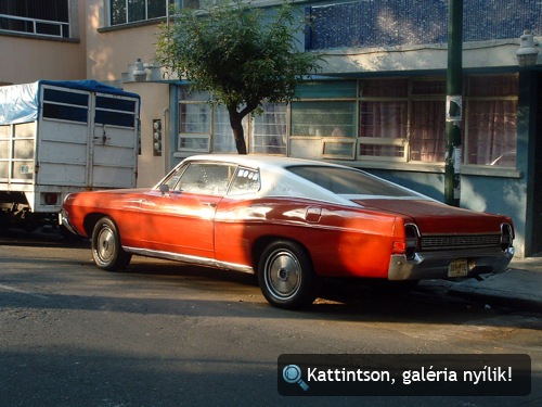 1968-as Ford Galaxie Mexikóvárosban