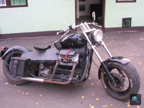 Zaporozsec-motoros Harley-Davidson. Fotó: GiXXXer Varga