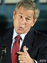George W. Bush; Fotó: EPA/Rhona Wise