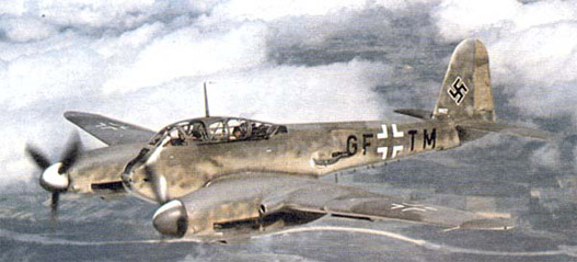 A német és a magyar légierő használta, a japán tesztelte