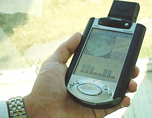 PDA-ba például kártyás GPS-antennát lehet tenni