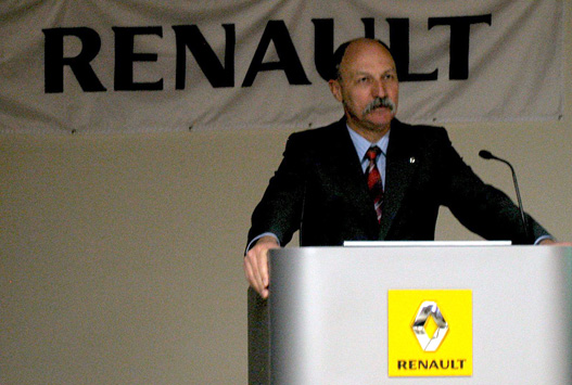Maróthy Miklós, a Renault Hungária  új ügyvezetője