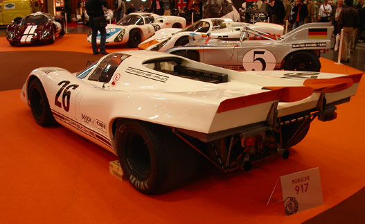 Porsche 917 a gyári standon