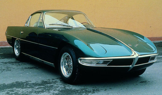 Scaglione valahogy így képzelte a világ első Lamborghini-sportkocsiját, a 350 GTV-t
