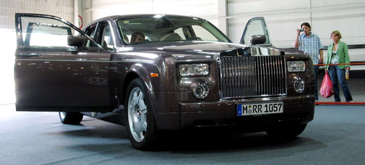 Légellenállás, muhaha (Rolls-Royce Phantom)