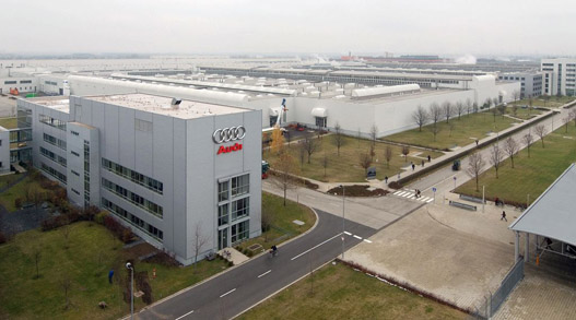 5800 alkalmazottnak ad munkát a győri Audi gyár