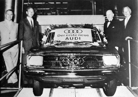 Ez konkrétan az első autó, amire ismét feltették az Audi-nevet
