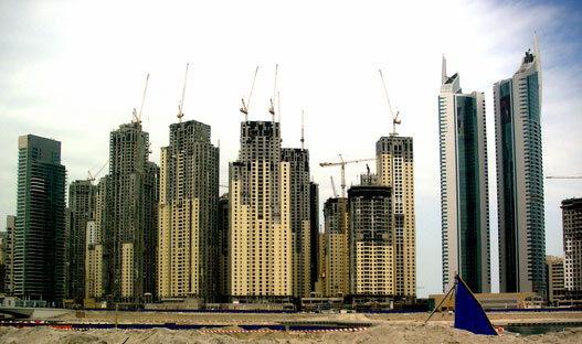 Épülő kereskedelmi szabadzóna Dubaiban
