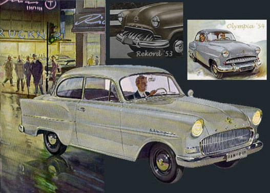 Opel Olympia Rekord 1953-1957
