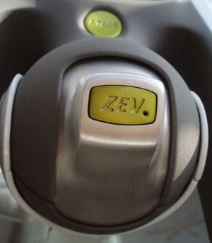 Zero Emission Vehicle üzemmód