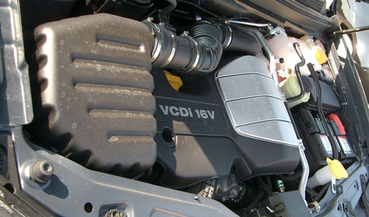 A VM Motori fejlesztette, Dél-Koreában gyártják