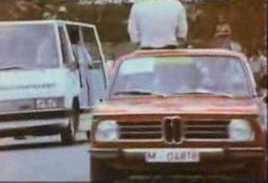 Az első elektromos BMW, egy 02-es. A '72-es olimpián ment a maratonisták előtt. Hatósugár: 60 km, ami pont elég volt
