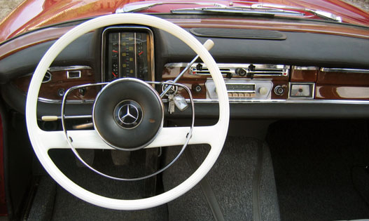 A Mercedes elképzelése az ergonómiáról - '65